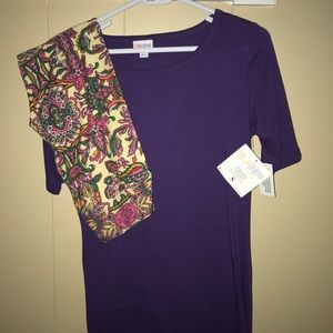 LuLaRoe NWT Julia dress with OS leggings